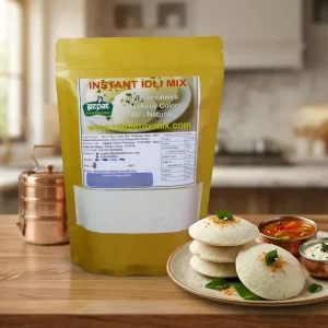 Zatpat Food Premixes Instant Idli Premix 200g pouch ready to cook soft fluffy South Indian idli mix