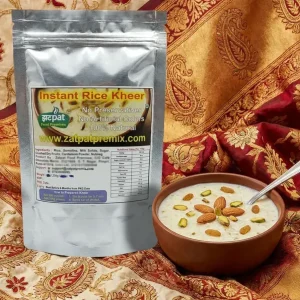 Instant Rice Kheer Premix pouch ready to cook Indian dessert mix - Zatpat Food Premixes Pune