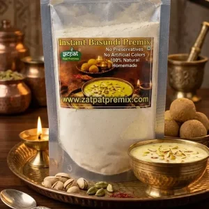 Instant Basundi Premix powder 200g – easy Indian dessert mix ready in 5 minutes with milk