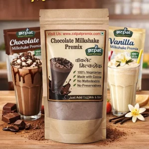 Chocolate Milkshake Premix | Instant Chocolate Shake Powder | Zatpat Food Premixes