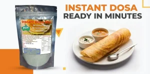 Crispy instant dosa made using Zatpat Food Premixes dosa premix